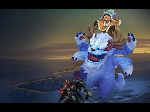 Nunu snow balls on Zed II