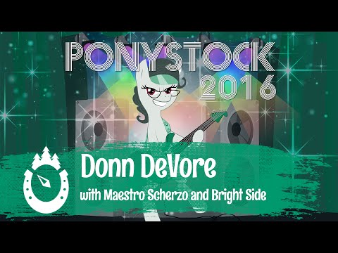 Everfree Northwest 2016 - PONYSTOCK - Donn DeVore & The Cutie Marks