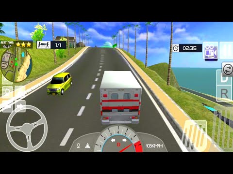 Emergency Ambulance Rescue Driver Simulator Game - Android Gameplay #4