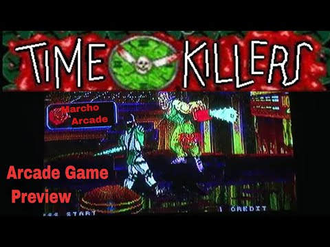 Time Killers Arcade  CRT game preview  Marcho Arcade