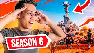 Je réagis à la nouvelle saison fortnite SAISON 6
