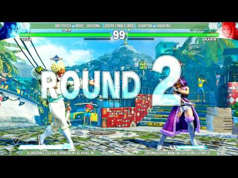 8Bit | Phyzix (Vega) vs Kudaytaa (Karin/M.Bison) [Losers Finals] Bloodsport S7 E3 SFV