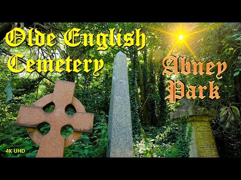 🎴Abney Park👻Cemetery Walk {4K/UHD}