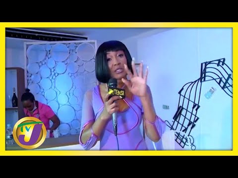 Jamaican Songstress D'Angel Shooting New Music Video | TVJ Intense
