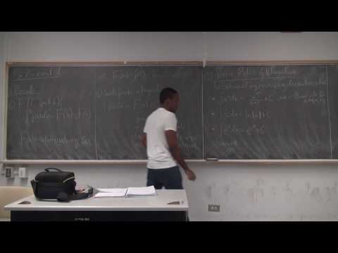 Math 205 JW Lecture 22 - Integrals; Integration by Substitution; Area between curves