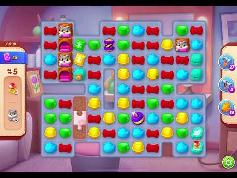 HomeScapes Level 8094 no boosters (16 moves)