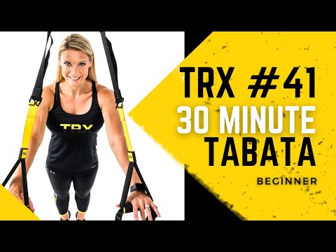 TRX with Shana workout #41: Beginner Full Body Tabata
