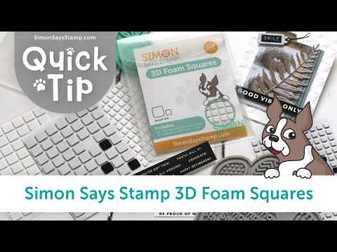 Quick Tip: 3D Foam Squares