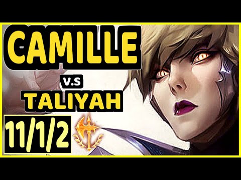 JANKOS (CAMILLE) vs TALIYAH - 11/1/2 KDA JUNGLE GAMEPLAY - EUW Ranked GRANDMASTER