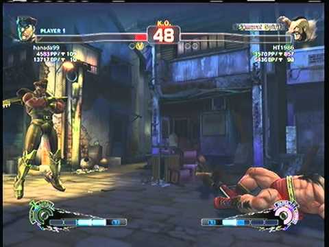 SSF4AE: M.Bison (hanada99)  vs. Zangief (HT1986)  HD