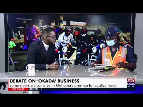 Debate on ‘Okada’ Business: Some riders welcome John Mahama’s promise to legalize trade (25-8-20)