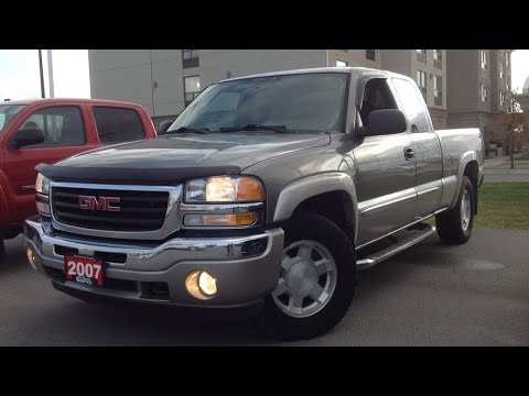 2007 GMC Sierra Classic SLE Z71: Start Up, Exterior, Interior & Full Review