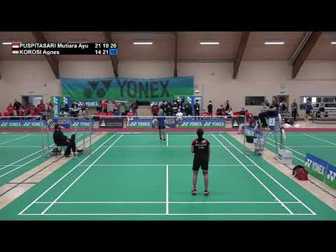 Match point - Mutiara Ayu Puspitasari vs Agnes Korosi - WS Final, YONEX Slovenia International 2021
