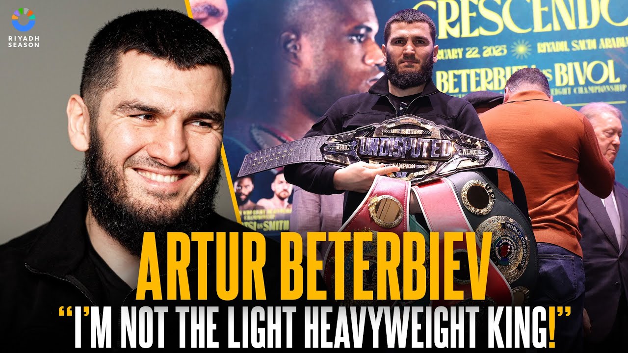 Artur Beterbiev: I'm NOT the light heavyweight king 👑❌