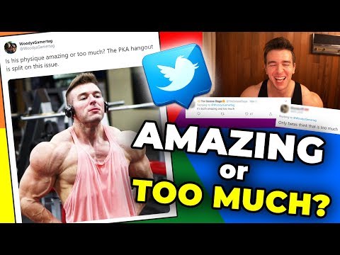 Reacting To WoodysGamertag Twitter Poll About My Physique