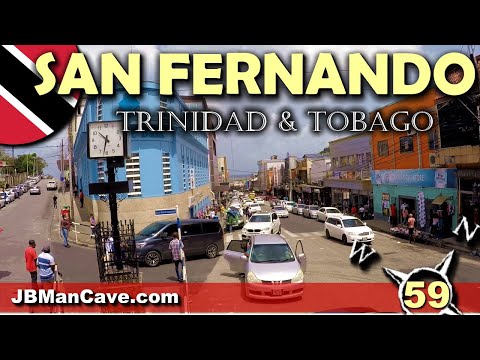 SAN FERNANDO Trinidad and Tobago Caribbean Walk Through covering major Streets by JBManCave.com