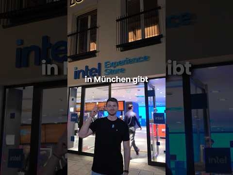 Neuer #intel Experience Store in München am Viktualienmarkt 6. Rabatt von​⁠ @cyberport inklusive.