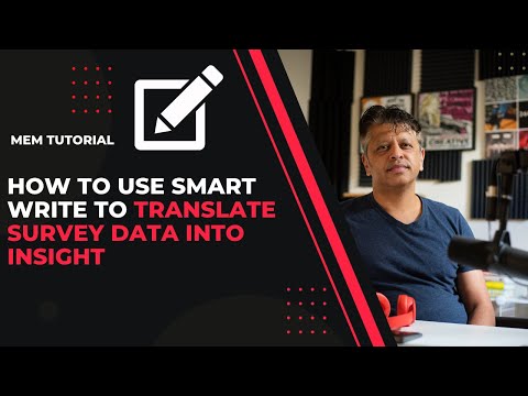 Mem.AI Tutorial: How To Convert Survey Data Into Insight With Smart Write