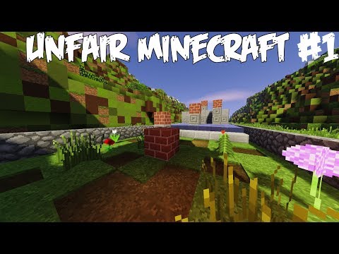 EPÄREILUIN KARTTA IKINÄ /w JKokki - Pelataan Unfair Minecraft