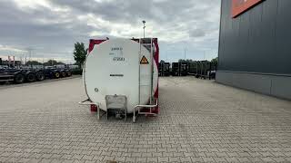 Conteneur citerne 20 pieds CIMC 34.820L / 1-comp. / 4 BAFFLES / 20FT swapbody / T11 / EMKD / ADR endommag&eacute; | Image 4 - Autoline