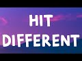 SZA Hit Different Lyrics Feat Ty Dolla Ign