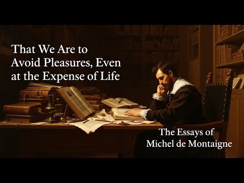 Video thumbnail for Essays of Michel de Montaigne (Chap. 1.32)