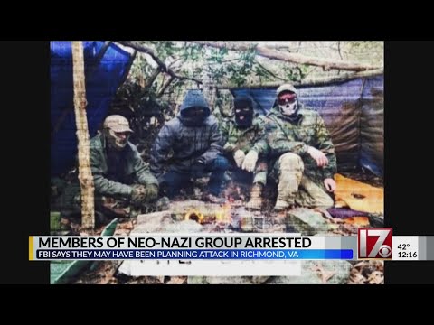 Members of neo-Nazi group arrested in Virginia