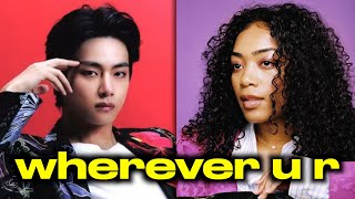 UMI feat. V of BTS 'wherever u r' Single! | Taehyung 방탄소년단 뷔 2023