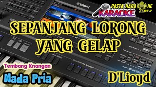 Download lagu SEPANJANG LORONG GELAP ll KARAOKE NOSTALGIA ll D'LLOYD ll NADA PRIA mp3