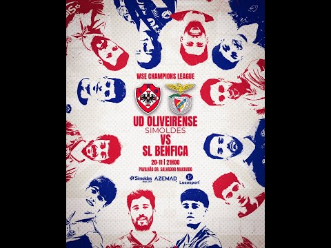 EM DIRETO  - UD Oliveirense vs SL Benfica - WSE Champions League