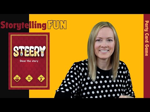 STEERY | Join the Party and Steer the Story Your Way in this Storytelling Card Game
