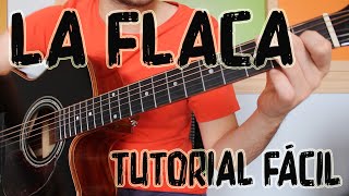 Cómo tocar "La Flaca" Jarabe De Palo en Guitarra. TUTORIAL FÁCIL