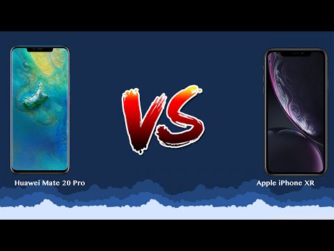 Huawei Mate 20 Pro vs Apple iPhone XR   - Phone battle!