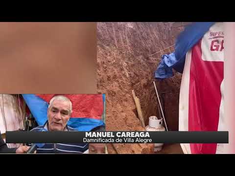 Lluvia afecta nuevamente a vecinos daminificados de Penco