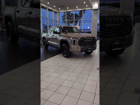 Tundra TRD Pro 2025! Color " Mud Bath"