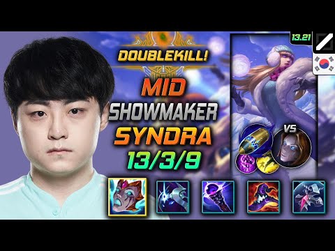 Syndra Mid Build ShowMaker Liandry's Anguish First Strike - LOL KR Challenger Patch 13.21