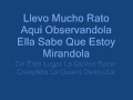 J Alvarez Bailarina Letra