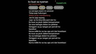 Download lagu lirik lagu ko buat sa nyaman #shorts #liriklagu mp3 Download lagu lirik lagu ko buat sa nyaman #shorts #liriklagu mp3