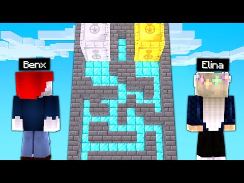 Benx Labyrinth VS. Elina Labyrinth (Minecraft)