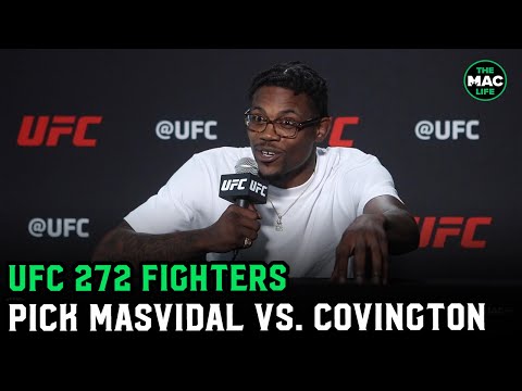 UFC 272 Fighters pick Colby Covington vs. Jorge Masvidal