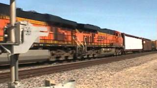 preview picture of video 'BNSF Emporia sub - 10-25-11 Pt. 1'