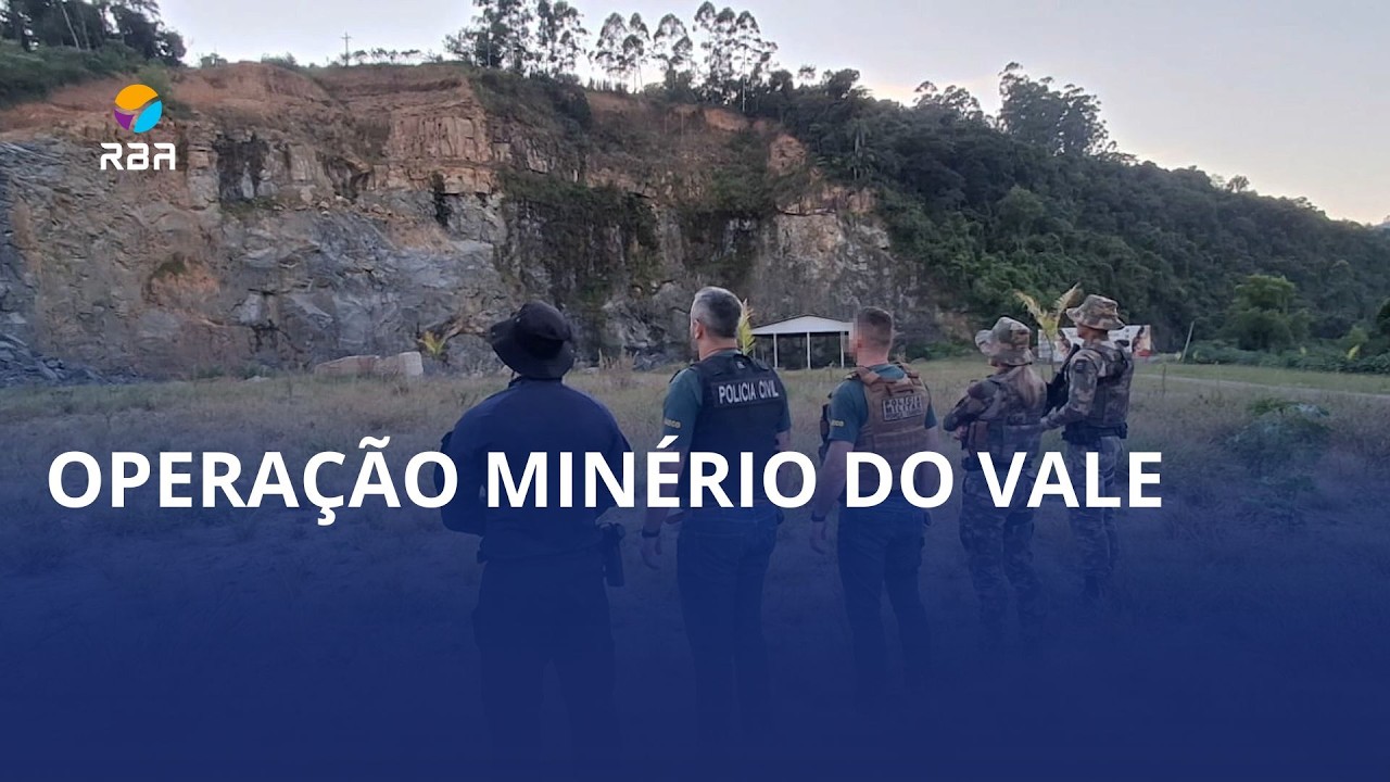 Operação Minério do Vale. Gaeco cumpre mandados de busca e apreensão em Aurora