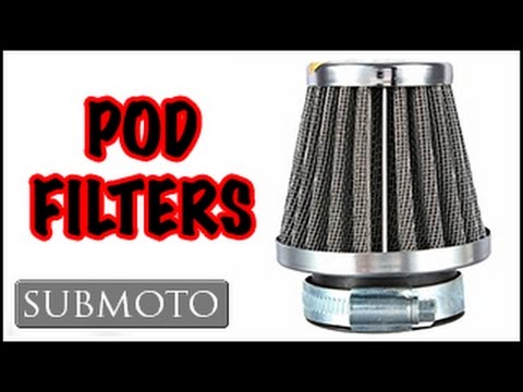 Pod Filters vs Stock air filter on your Cafe Racer (Motovlog)