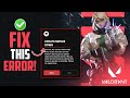 How To Fix Update Server Down In Valorant On PC Valorant Says Update Server Down