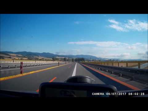 Sereď R1 - Trnava D1 - Žilina D3 Timelapse 2017