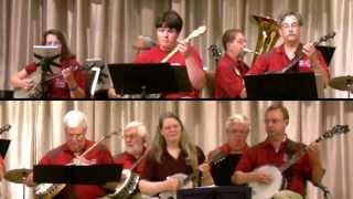 Tishomingo Blues ~  New England Banjo Orchestra (All Frets Convention)