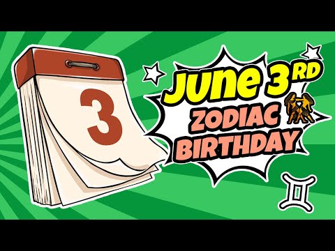 June 3 Zodiac Signs: Amazing Secrets Of Gemini