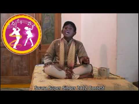 Swara Super Singer Contest - Gannoji Harshavardhan | Light Music Youngsters | #SwaraMusicAcademy