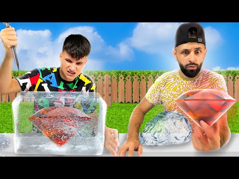 Primul care scoate diamantul din gheata CASTIGA ‼️💎