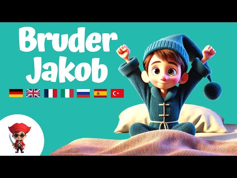 Bruder Jakob - Kinderlied zum Mitsingen in mehreren Sprachen | Tonpiraten